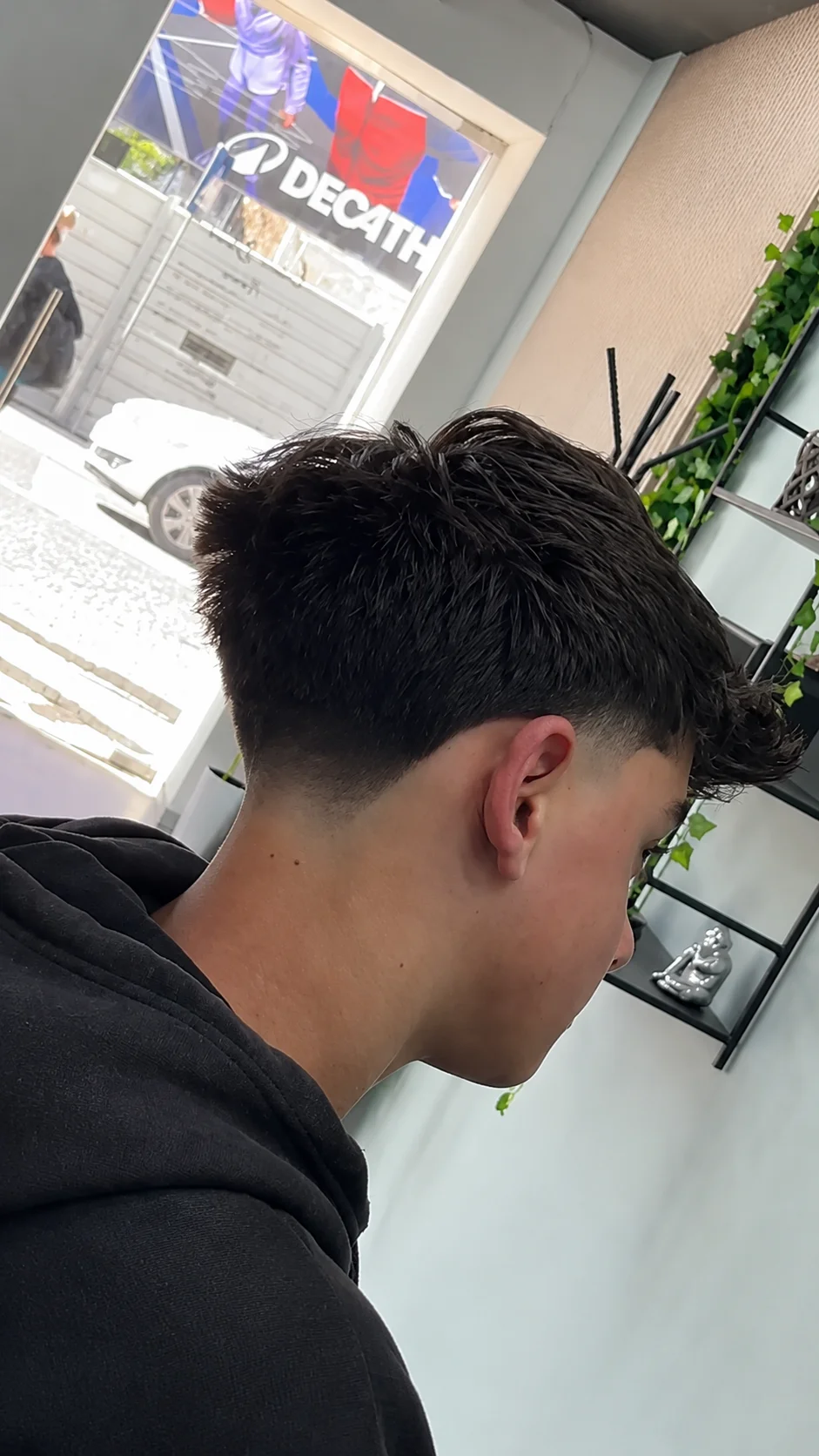 Taper fade com transição suave